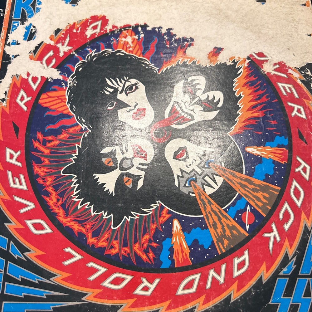 Kiss Rock and Roll Over Vinyl Record Album